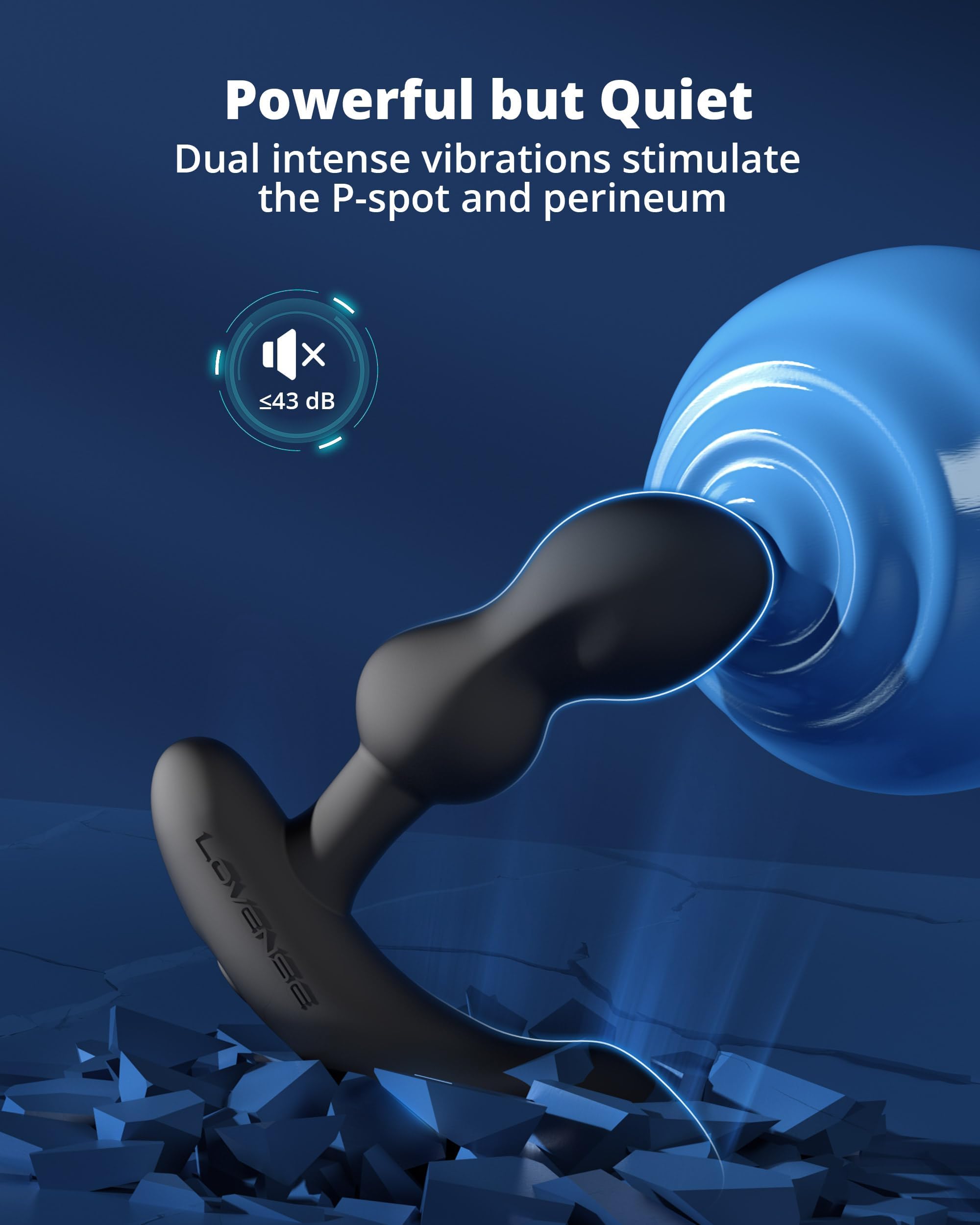 LOVENSE Gush 2 Automatic Male Masturbator Stroker, Vibrating & Oscillating Penis Massager Cock Ring+LOVENSE Edge 2 Prostate Massager Male Vibrator Sex Toys - Image 7