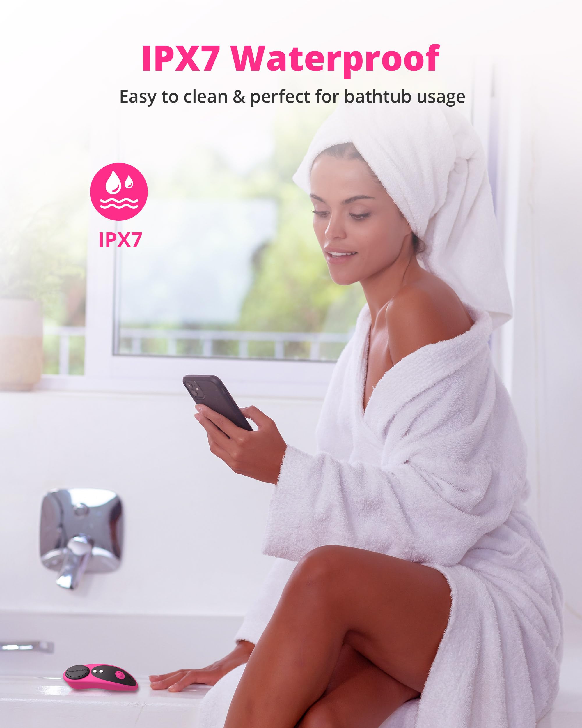 LOVENSE Ferri Vibrating Panties, Magnetic Mini Wearable Clit Vibrator with Remote Control Long Distance for Female Couple Sex Toy & Games Clitoral Stimulator Massager, Discreet, IPX7 Waterproof - Image 5