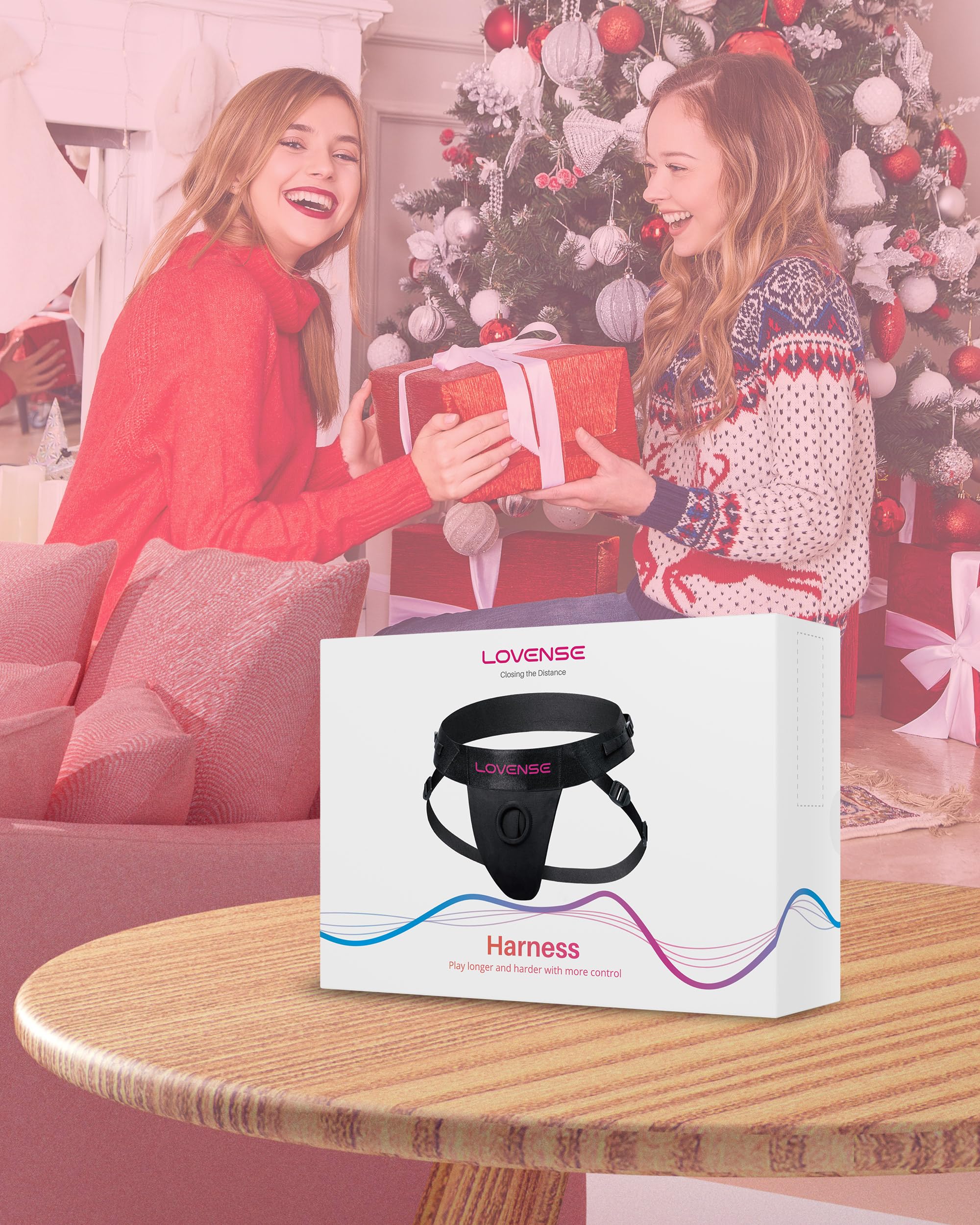 LOVENSE Harness for Lapis Strapless Strap-On Dildo, Adjustable Strap On Harness Wearable Panties Adult Sex Toy for Women Couples Pegging - Image 6