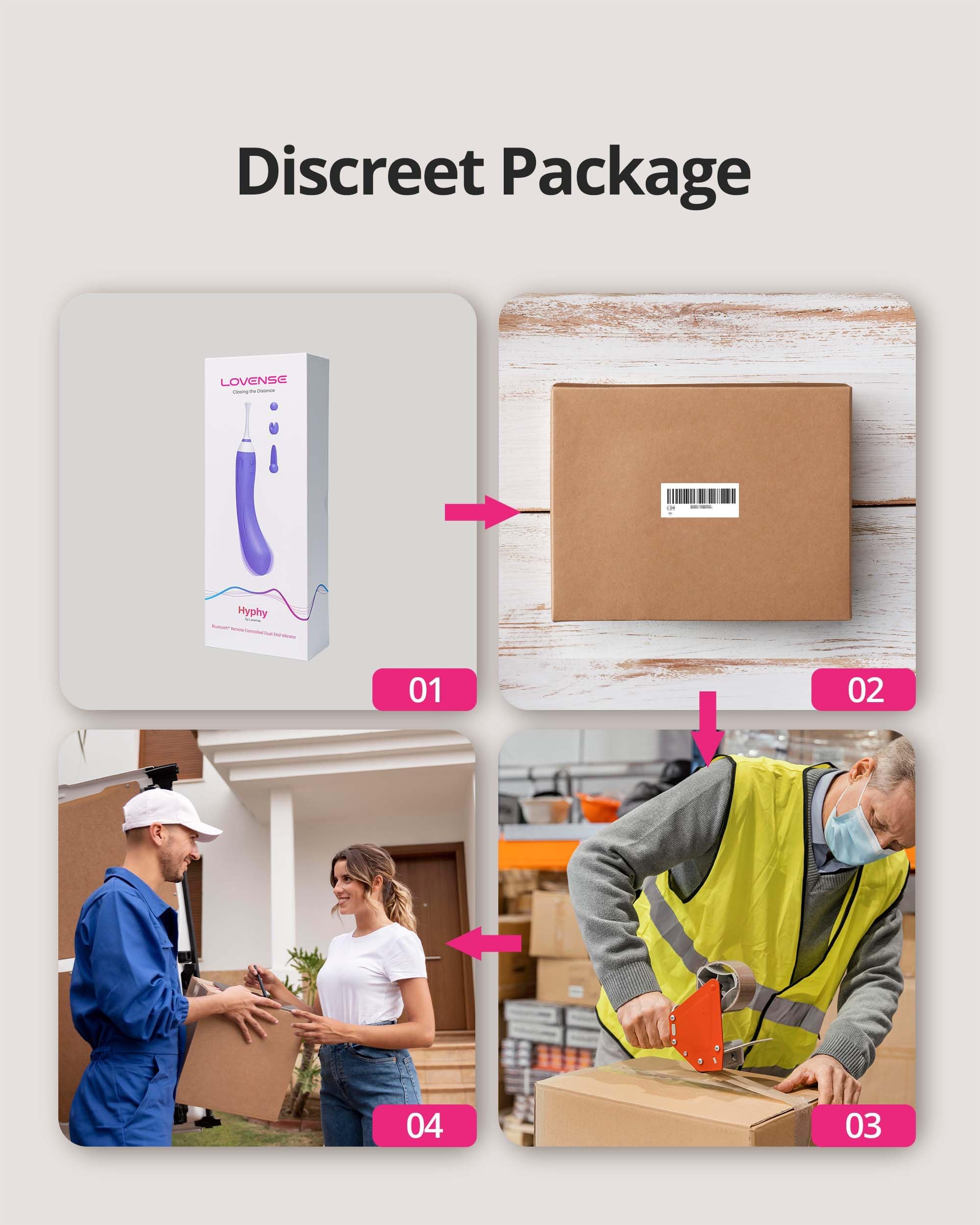 LOVENSE Hyphy G Spot Vibrator for Clitoris Vagina Dual Stimulator, 3 Attachments Mini Nipple Massagers for Female, Small Vibrator Sex Things for Women Pleasure, Waterproof Vibrating Sex Toys - Image 8