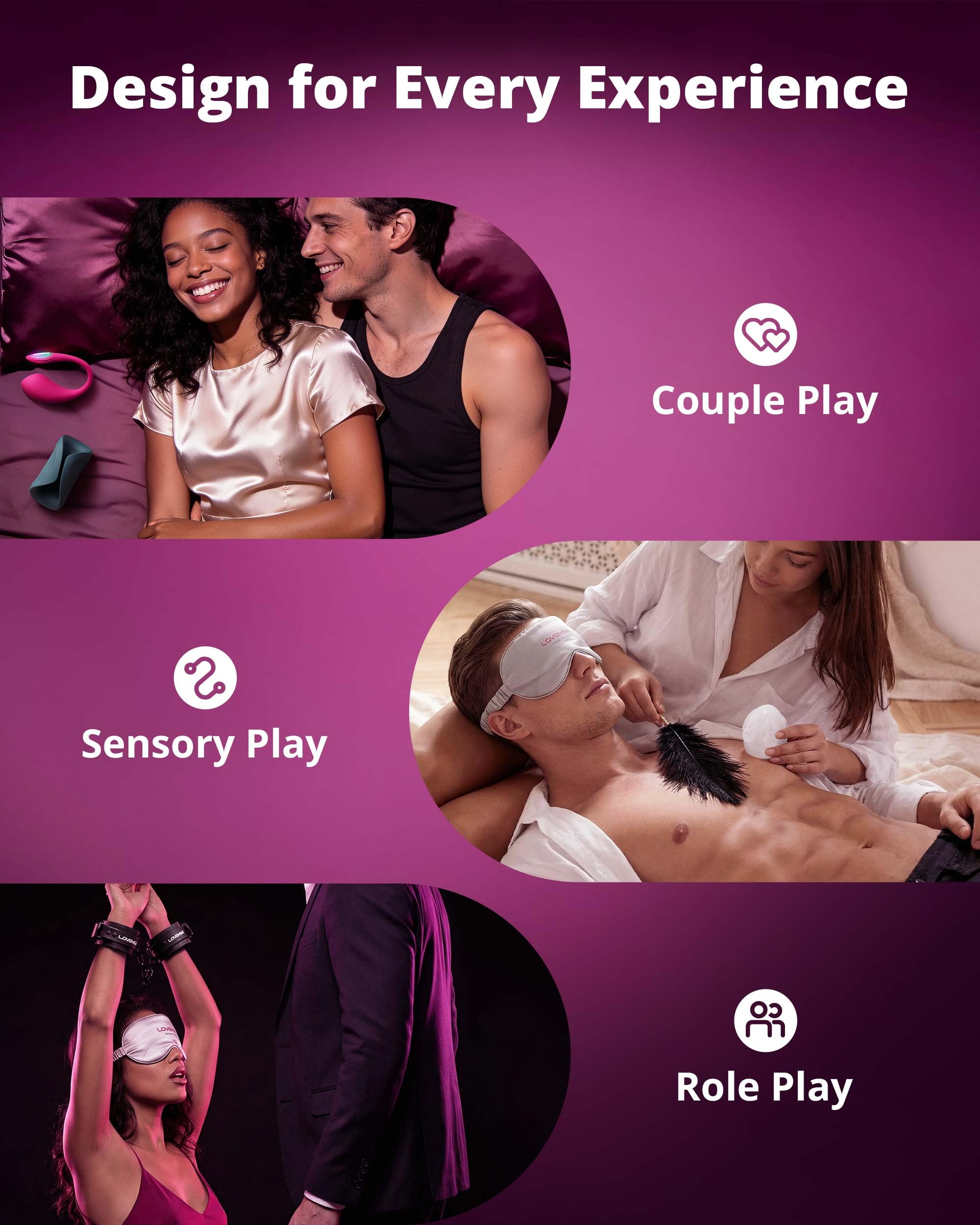 LOVENSE Lover Set - 2026 App Controlled Couples Kit, Waterproof Body-Safe Lush 4 Wearable Vibrator, Gush 2 Male Masturbator and Accessories, Long Distance Relationship Toys, Premium Couples Gift Set - Image 7