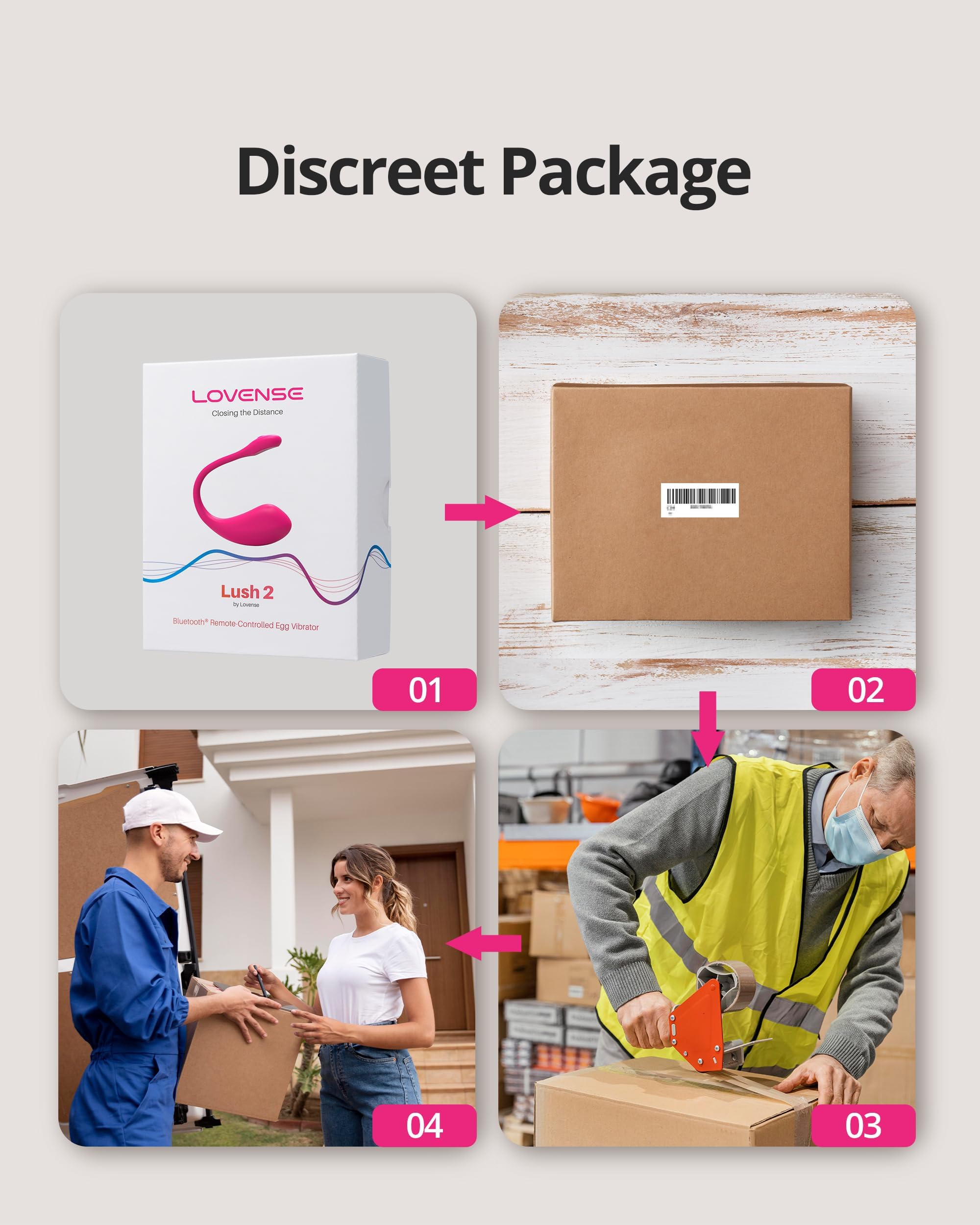 LOVENSE Lush 2 App Remote Controlled Vibrator, G Spot Couples Vibrator Bluetooth Adult Sex Toys & Games Vibrating Egg Powerful Vibrations for Women Couples Discreet Pleasure, Waterproof - Image 9