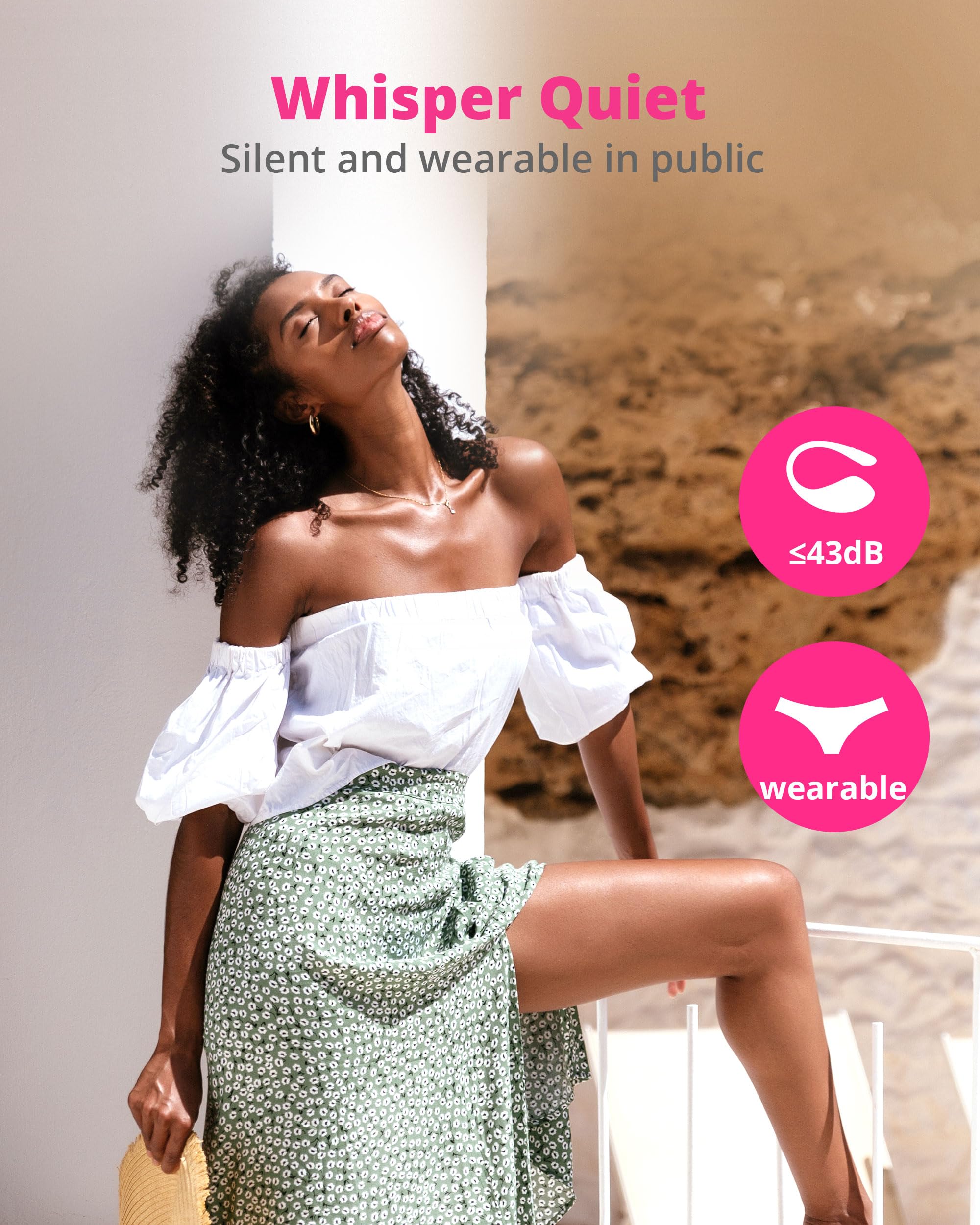 LOVENSE Lush 3 Remote Bullet Vibrator Womens Sex Toys, Wearable G Spot Vibrator with Remote Adult Sex Toys for Female Couples, Bluetooth Long Distance Vibrating Dildo with Unlimited Vibration Modes - Image 4