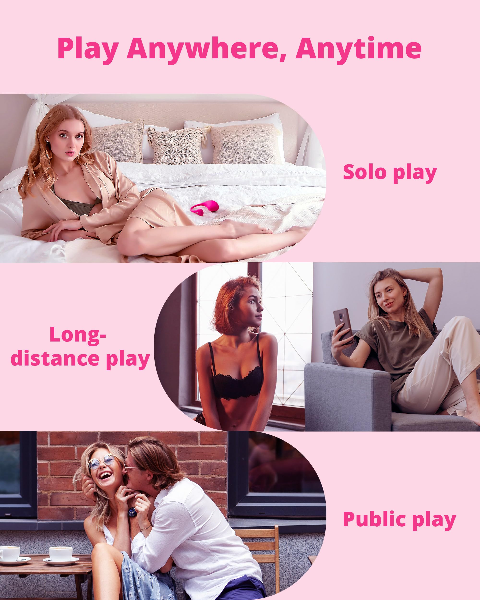 LOVENSE Lush 3 Remote Bullet Vibrator Womens Sex Toys, Wearable G Spot Vibrator with Remote Adult Sex Toys for Female Couples, Bluetooth Long Distance Vibrating Dildo with Unlimited Vibration Modes - Image 5