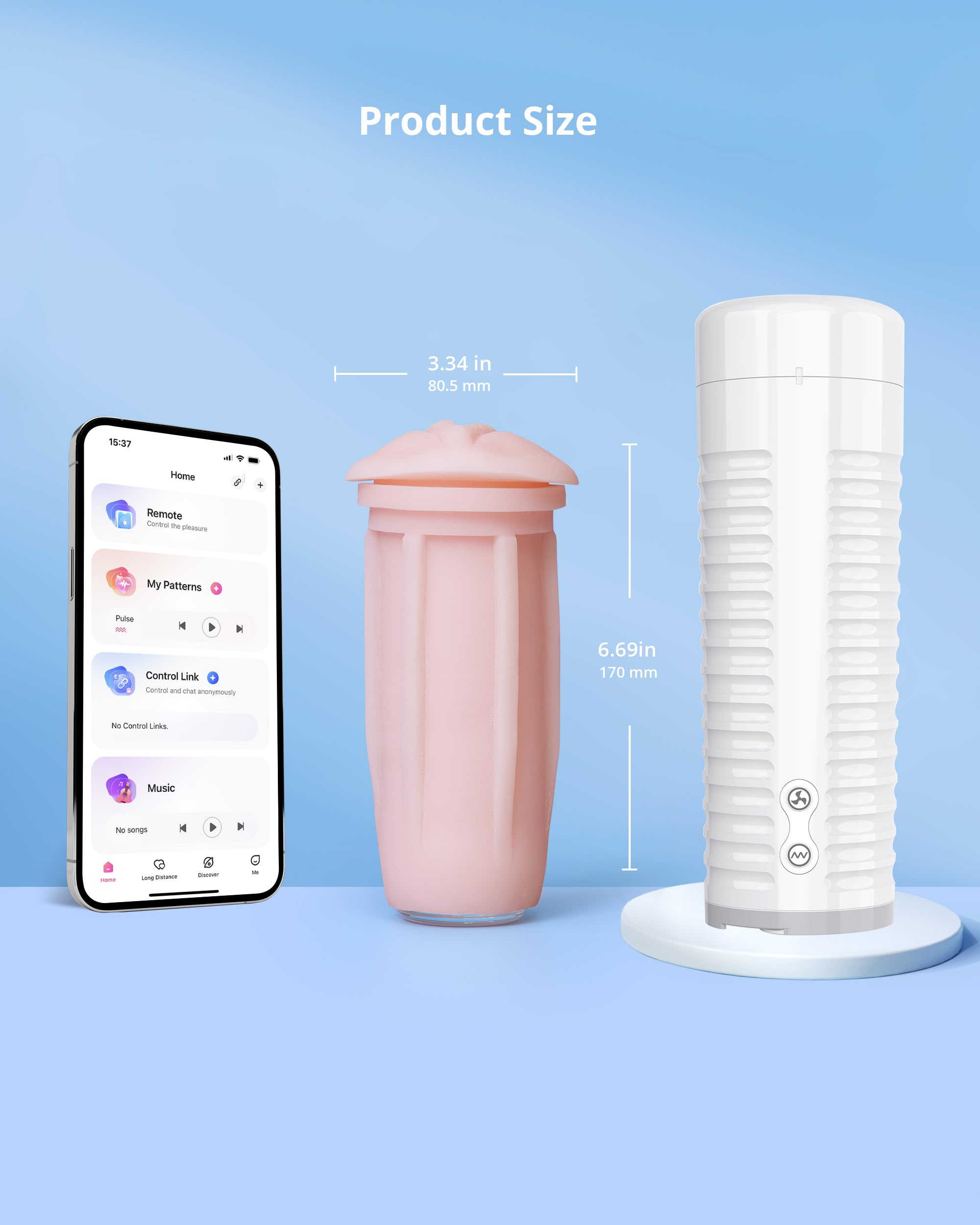 LOVENSE Max 2 Masturbator Cup Accessories, Pocket Sleeves for Men, 3D Natural Color - Image 4