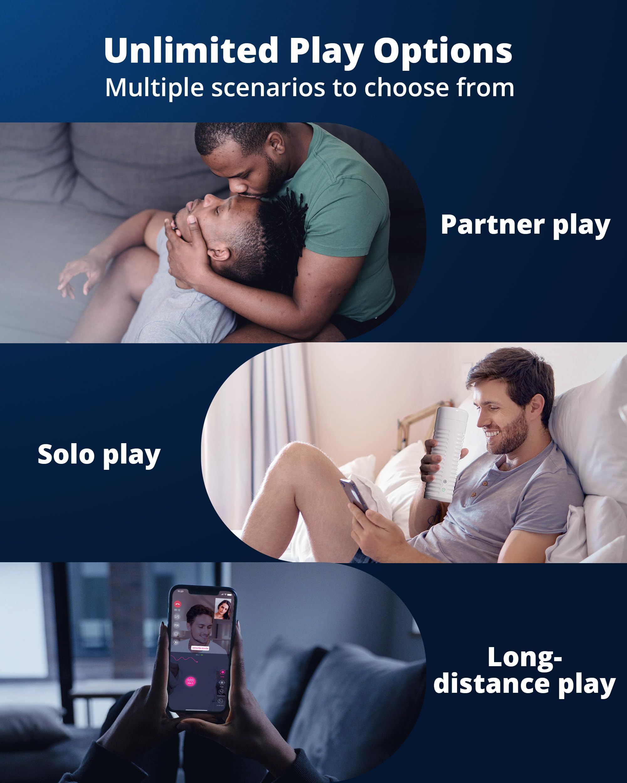 LOVENSE Edge 2 Prostate Massager Male Sex Toy+ LOVENSE Max 2 Male Masturbator Cup Sex Toys Remote Control Prostate Perineum Anal Vibrator Toys for Men's Pleasure - Image 9