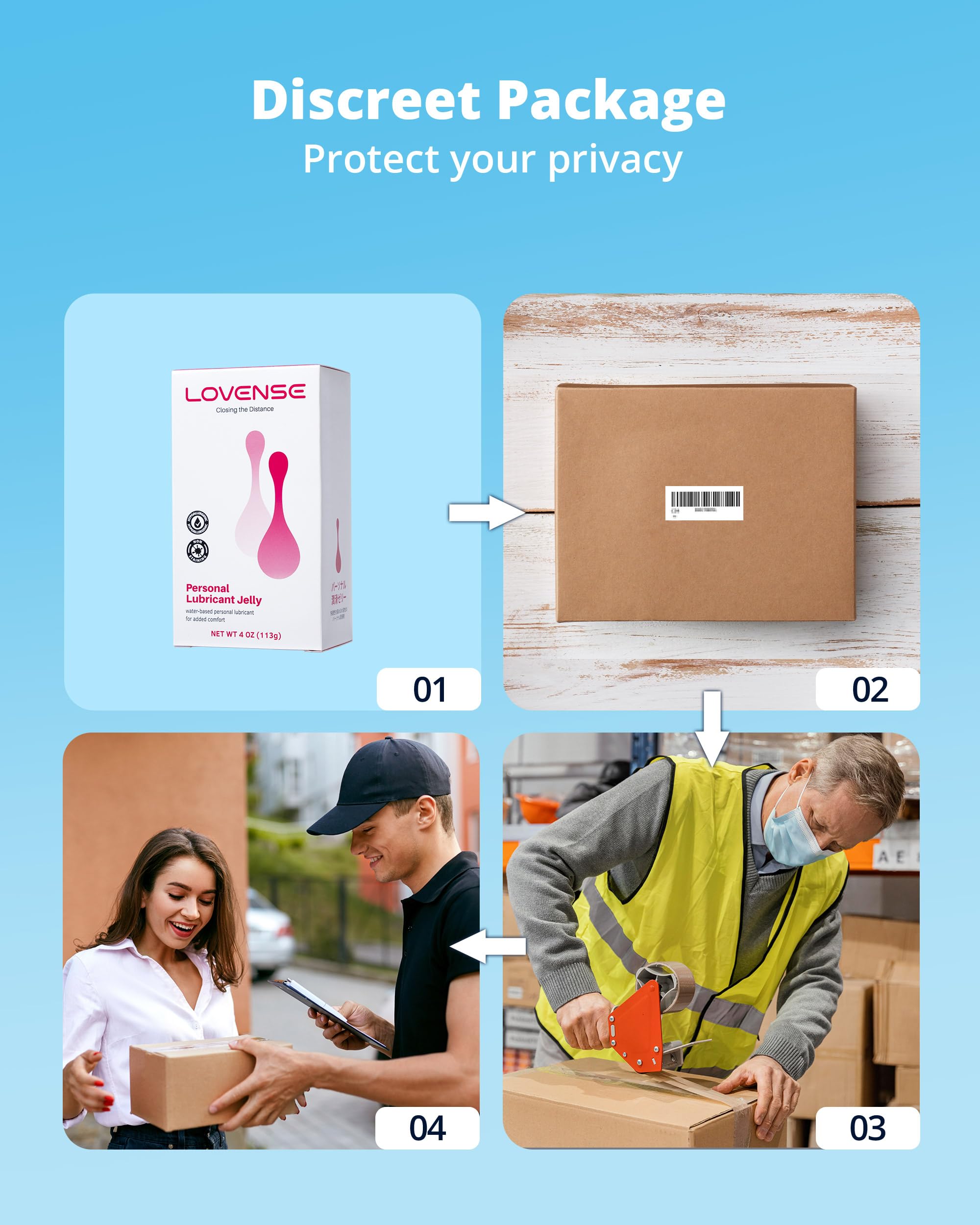 LOVENSE Solace Pro Automatic Male Masturbator,App Remote Control Thrusting Blowjob Machine + LOVENSE Personal Lubricant Privacy Water-Based lube Non-Sticky Lubrication for Men, Women and Couples - Image 9