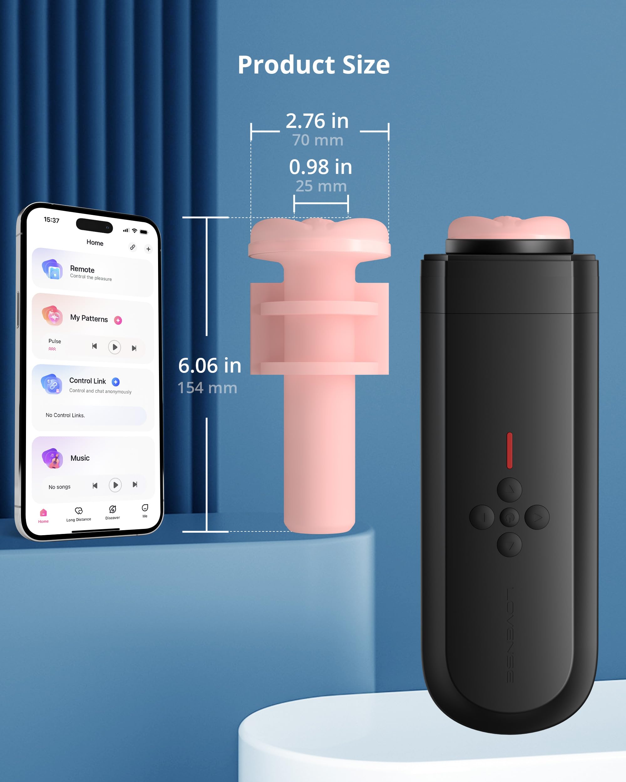 LOVENSE Solace Male Masturbator Accessories, Pocket Pussy Electric Masturbator Cup Accessories, Natural Color - Image 5