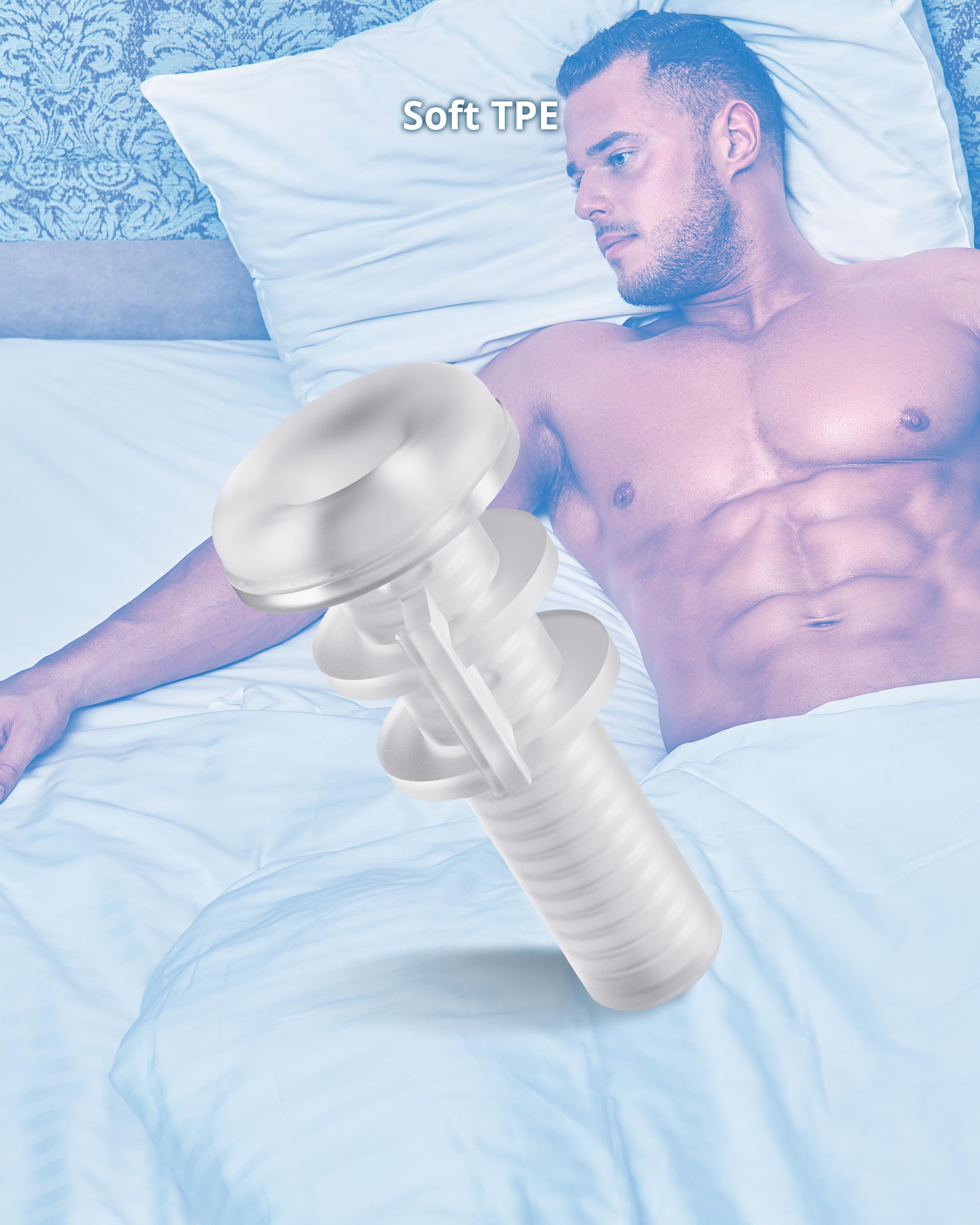LOVENSE Solace Male Masturbator Accessories Sleeve, Electric Masturbator Cup Accessories Pocket Pussy, Neutral - Image 3