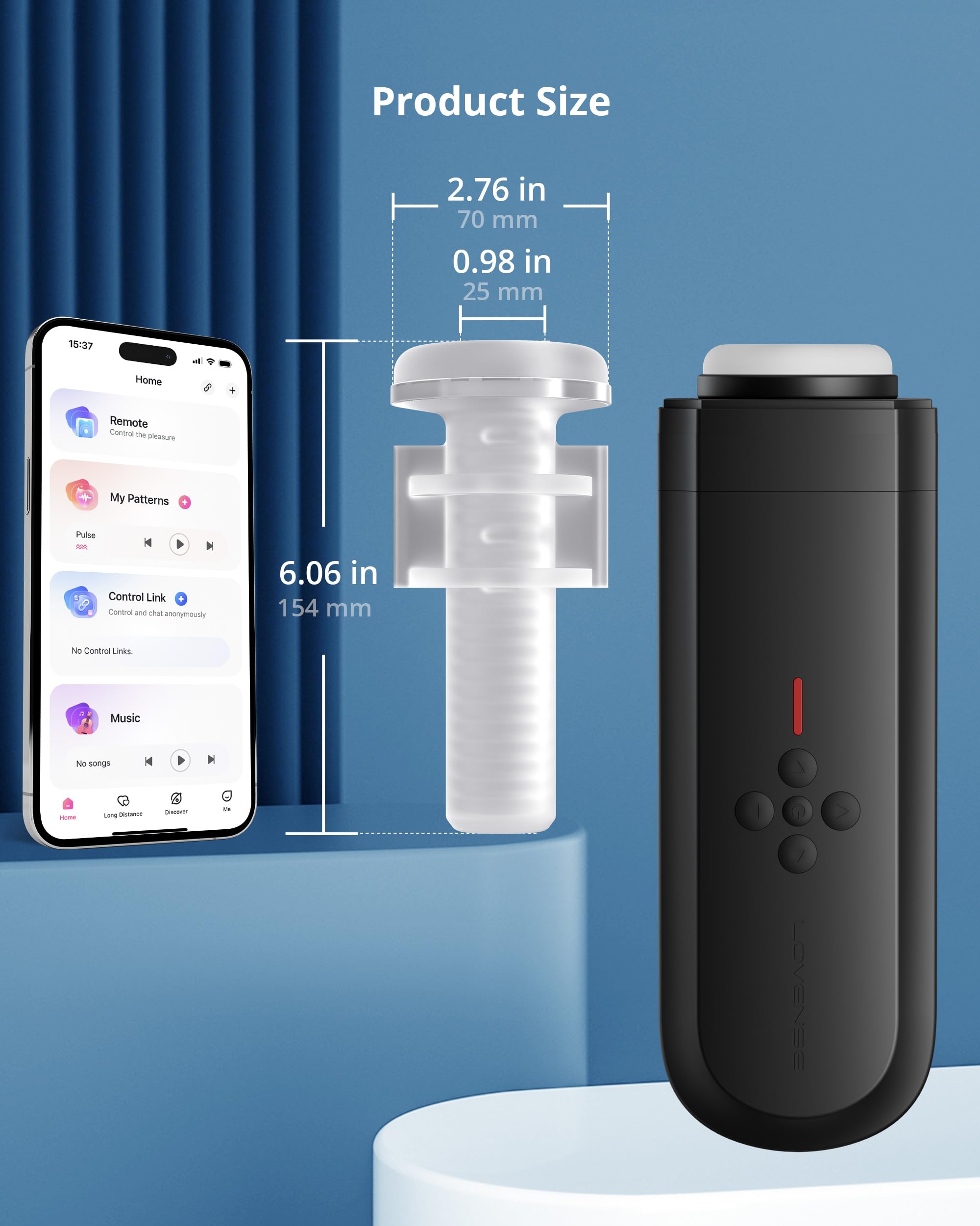 LOVENSE Solace Male Masturbator Accessories Sleeve, Electric Masturbator Cup Accessories Pocket Pussy, Neutral - Image 5