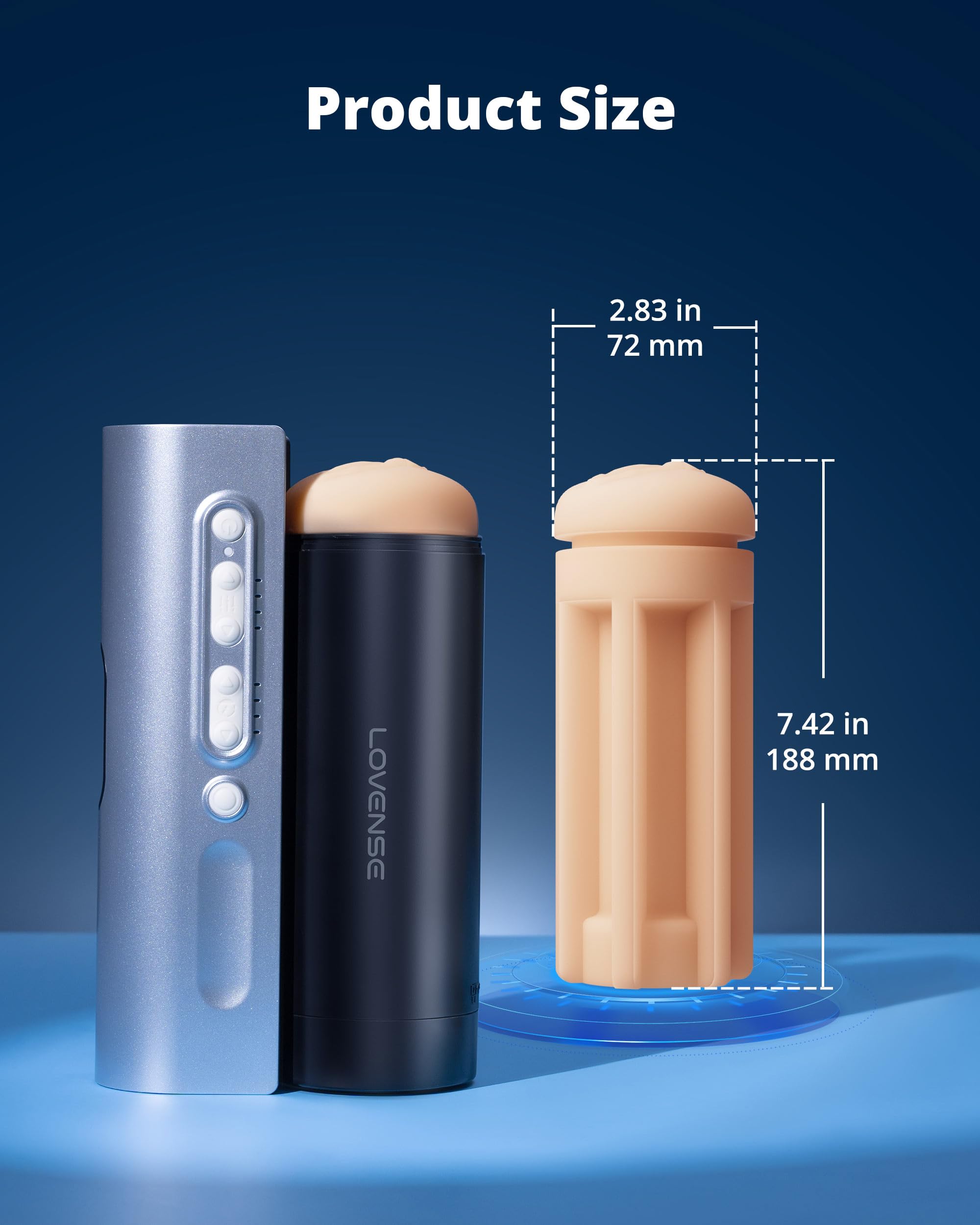 LOVENSE Solace Pro Accessories V'agina-Shaped Sleeve - Image 4