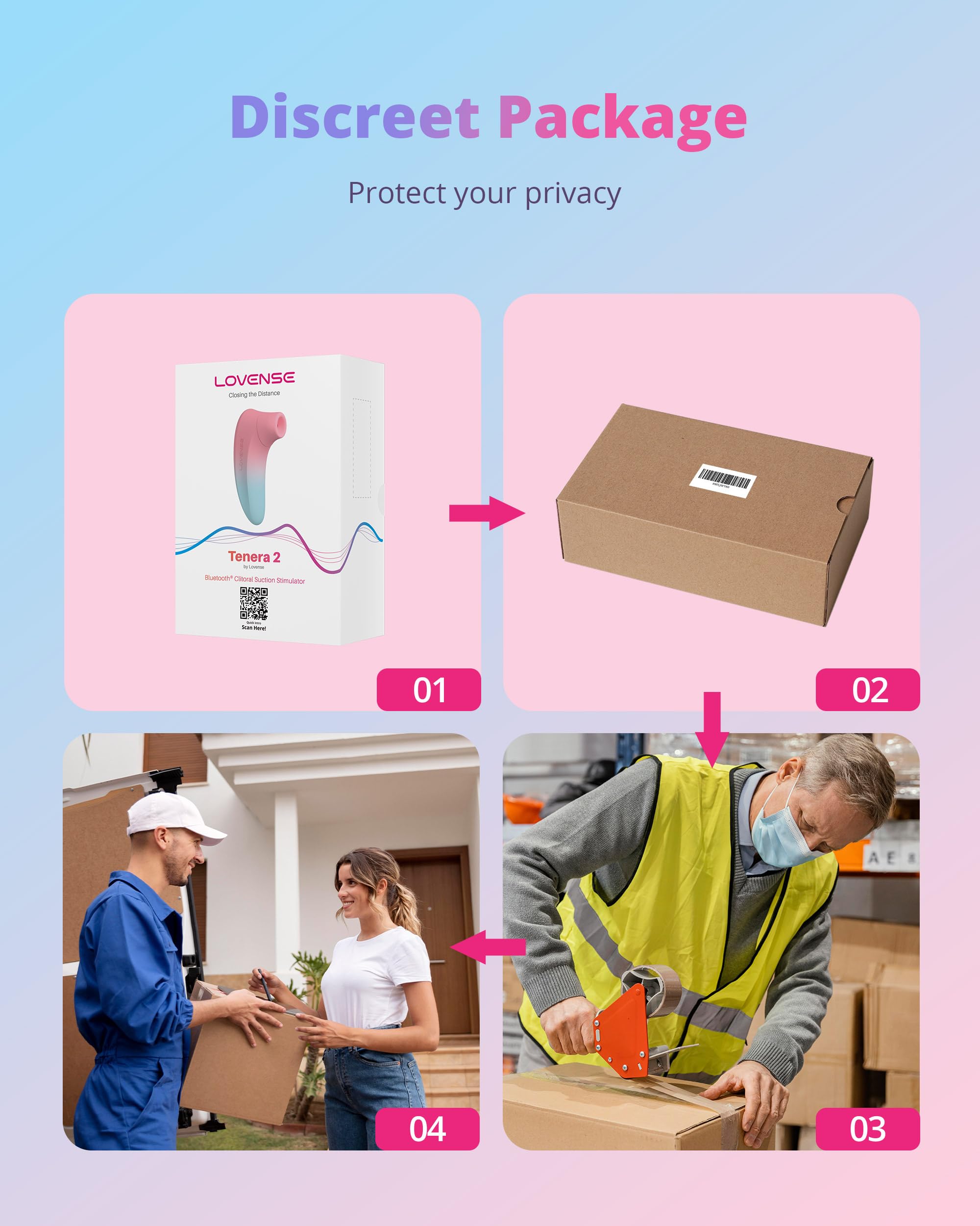 LOVENSE Tenera 2 PulseSense Sucking Vibrator, App-Controlled Clitoral Suction Stimulator Clitoris Nipples Vibrating Adult Sex Toys Games for Women Couples Pleasure - Image 8